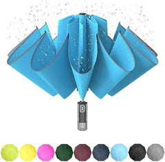 RUMBRELLA Inverted Folding Umbrella for Rain