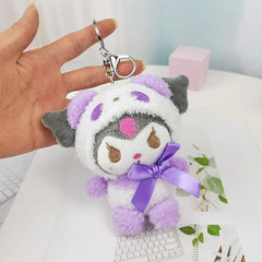 Kawaii Sanrio Plush Dolls Keychain for Kids' Gifts