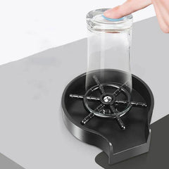 High Pressure Cup Washer with push-button automatic flushing for quick cup rinsing in kitchen or coffee bar