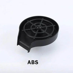 Black ABS plastic high pressure cup washer for automatic cup rinsing in kitchens and coffee bars