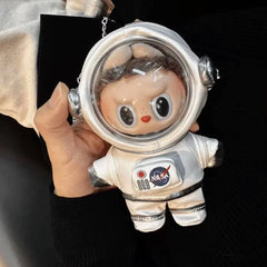 New Labubu 17cm Astronaut Suit with Belt Chain
