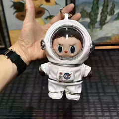 New Labubu 17cm Astronaut Suit with Belt Chain
