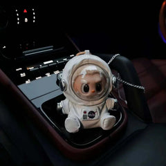 New Labubu 17cm Astronaut Suit with Belt Chain
