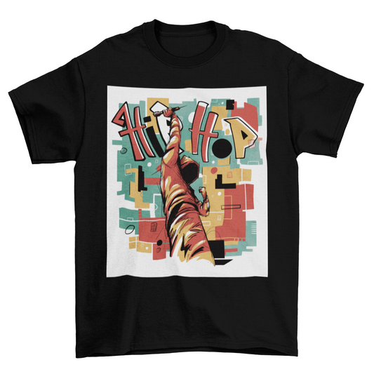 T-Shirt abstract music rap art