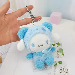 Kawaii Sanrio Plush Dolls Keychain for Kids' Gifts