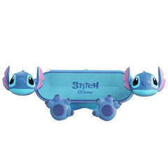 Blue Stitch Car Mobile Phone Holder with dual character design and anti-skid feature for car air outlet installation